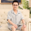 【中老年睡衣】夏季薄款男士短袖 纯棉中年爸爸休闲宽松大码家居服套装 父亲节 商品缩略图14
