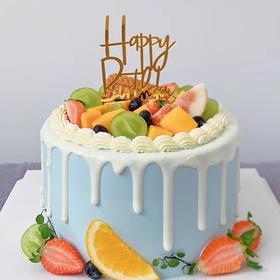 【欧式水果蛋糕010】