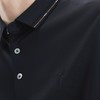 【含桑蚕丝】柒牌polo衫短袖男2024夏季新款通勤商务休闲翻领T恤	126T71280 商品缩略图2