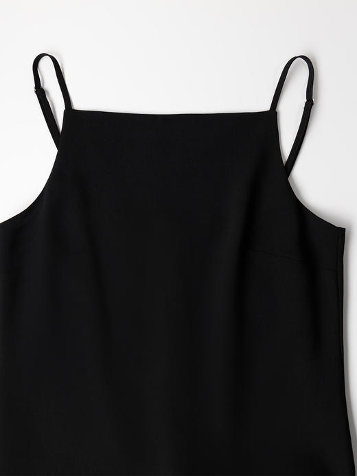 COCO ZONE2024"星若"夏季新款高级感黑色吊带气质长裙 CC1A0435 商品图4