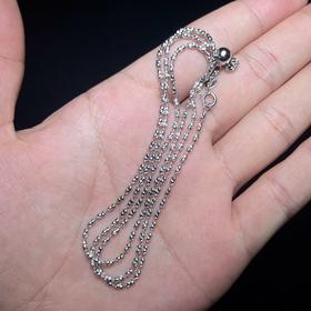 链子925银 玉美人菲菲HZ/S925银链子24寸-可调节