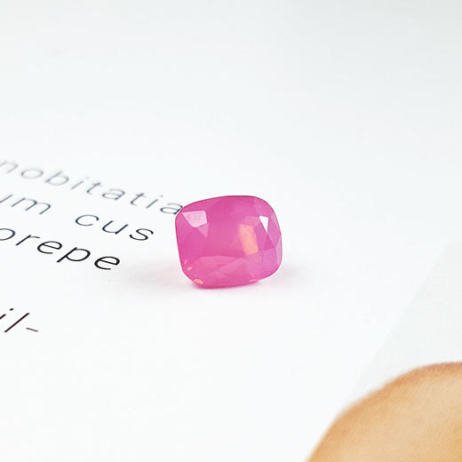 【天然正品】天然无烧天鹅绒橙粉色坦桑尼亚马亨盖尖晶石裸石6.34*5.33*4.76MM（皆取最大值）100324NJ40+ 商品图2