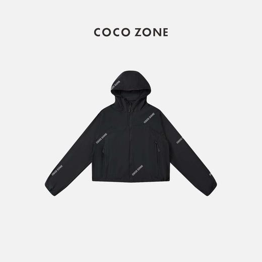 COCO ZONE 夏季连帽长袖拉链口袋冲锋衣外套 23C29296 商品图0