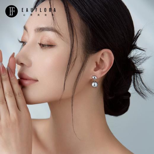 『秘境』高级感仿灰珍珠耳环 商品图1