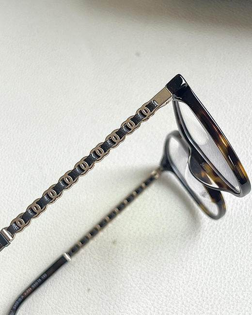 THS 5.25-无  香家 断货王 素颜3408平光镜 双C编织镜腿眼镜 2色 CU1185 商品图10