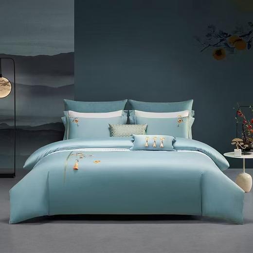 梦洁云锦素色刺绣四件套 商品图1