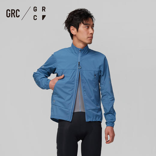 GRC桀骜无尽春夏款RESEARCH轻薄防风防水透气公路自行车骑行风衣 商品图4
