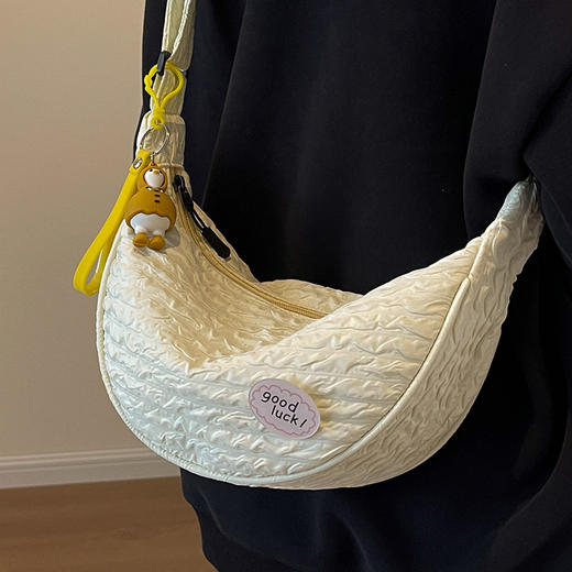 「数色可选，送挂件！」可爱小众帆布小包包女 新款女包韩版斜挎包时尚单肩饺子箱包 商品图2