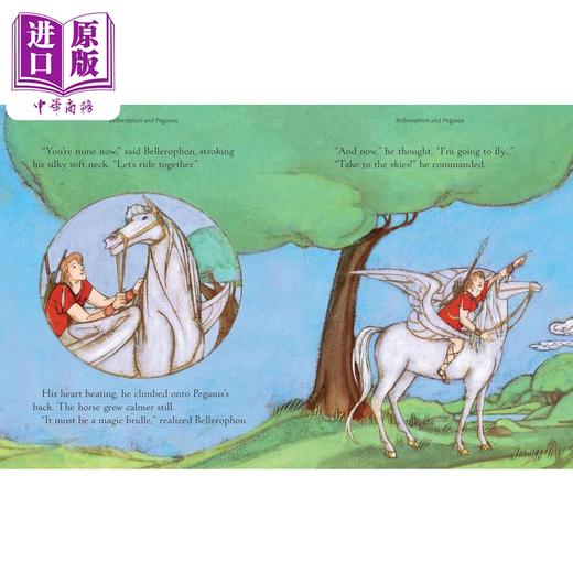 【中商原版】插画故事 希腊神话 精装 Illustrated Stories from the Greek Myths 英文原版进口 儿童故事绘本 西方神话传说 商品图3