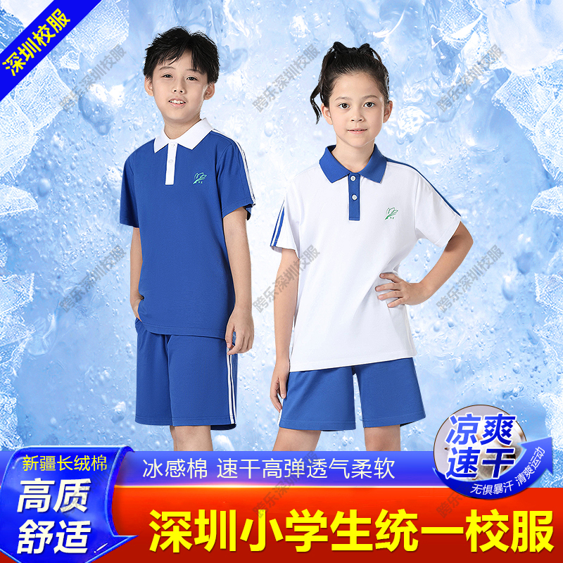 夏季小学生运动校服套装高级版-跨乐校服