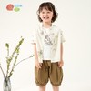 贝贝怡童装男童纯棉套装三件套夏季新款衬衫中国风t恤五分裤夏装 商品缩略图13