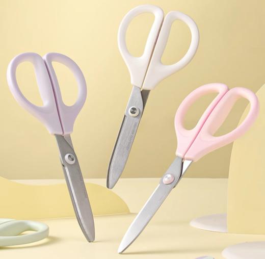 国誉SAXA 剪刀安全手工专用便携圆头安全剪刀 商品图0