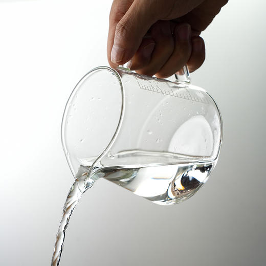 暗香疏影/雅韵刻度量杯/高硼硅玻璃公道杯家用耐高温牛奶杯烘焙微波炉加热计量杯分茶器 商品图3