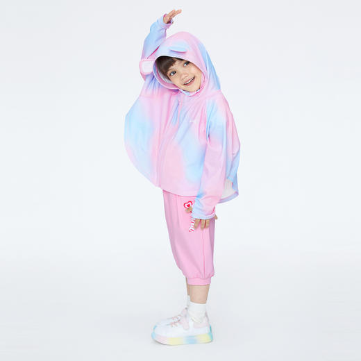 女童超柔冰感防晒衣外套上衣新款安奈儿童装实体店同款XG425596 商品图5