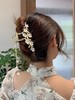 【家居百货】小仙女们必入超仙【新中式·茉莉花流苏抓夹】水钻高级感发夹盘发鲨鱼发饰！年年岁岁花相似！岁岁年年人不同 商品缩略图3