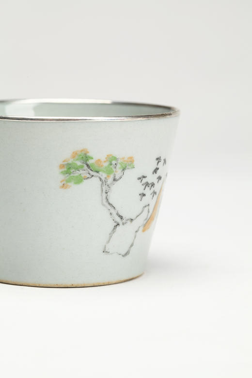 陈如冬-【尘外】银口仿古灰釉主任杯 | 吾杯 商品图3