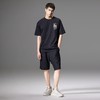 PINLI品立夏季新款贴布印花短袖T恤男士潮流时尚休闲宽松上衣B242111116 商品缩略图4