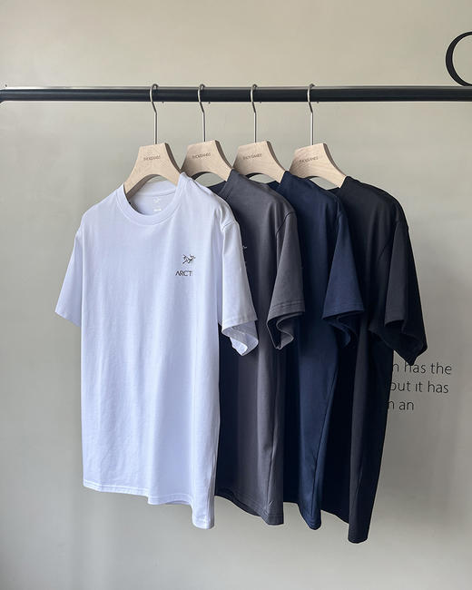 现货 THS 5.25-限时 鸟家 男士 logo印花T恤 4色 AH2436 商品图0