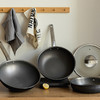 三头鹰无涂层钛锅不粘锅电磁炉燃气纯钛炒锅多功能家用炒菜锅 商品缩略图0