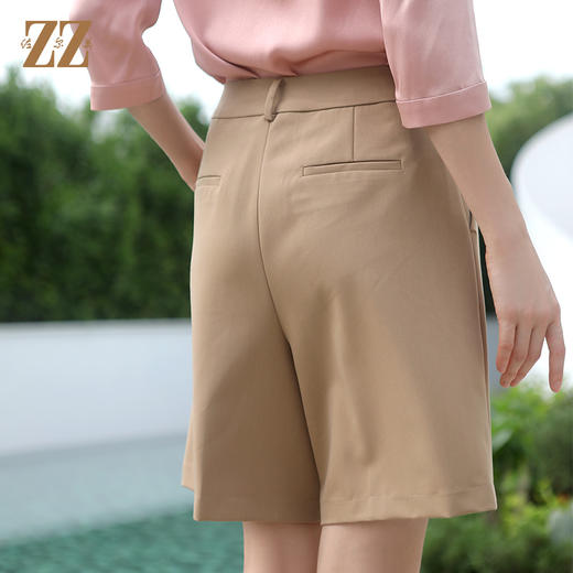 佐尔美夏季新款 时尚休闲百搭五分裤女E32K5101 商品图4