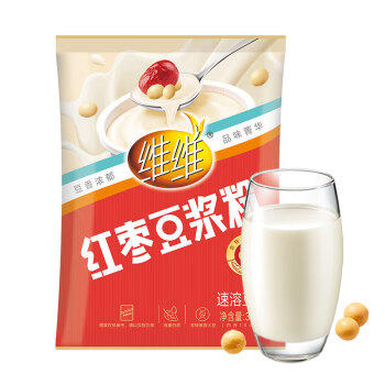 维维 红枣豆浆粉330g营养早餐速溶即食冲饮谷物代餐非转基因大豆 送礼 商品图5