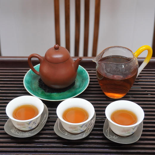 2007年邓时海福禄圆茶普洱生茶 甜柔 细腻 回甘好 邓老师经典代表福禄圆系列老生茶 干仓真品茶香 高性价比 商品图12