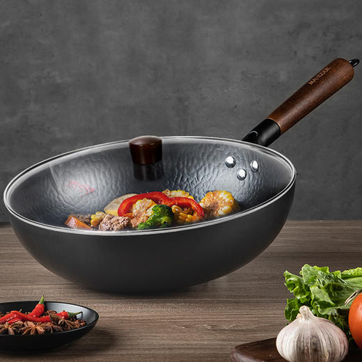 美厨雅致系列鱼鳞纹炒锅32cmMCDS-2547 商品图0