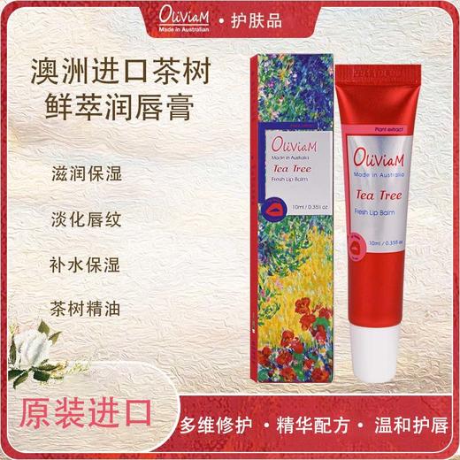 澳莉维亚茶树鲜萃润唇膏10ml/支 护唇膏唇部啫喱 商品图1