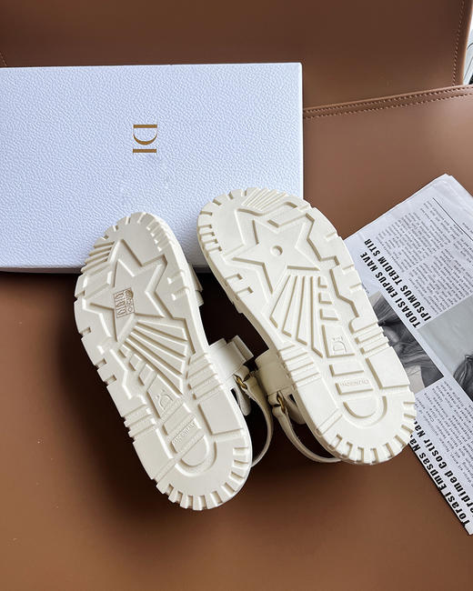 现货 THS 5.25-限时 D家 新款魔术贴可调节厚底凉鞋 2色 BZ1180 商品图11