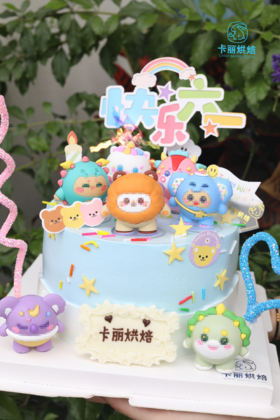 蛋蛋宝贝派对蛋糕