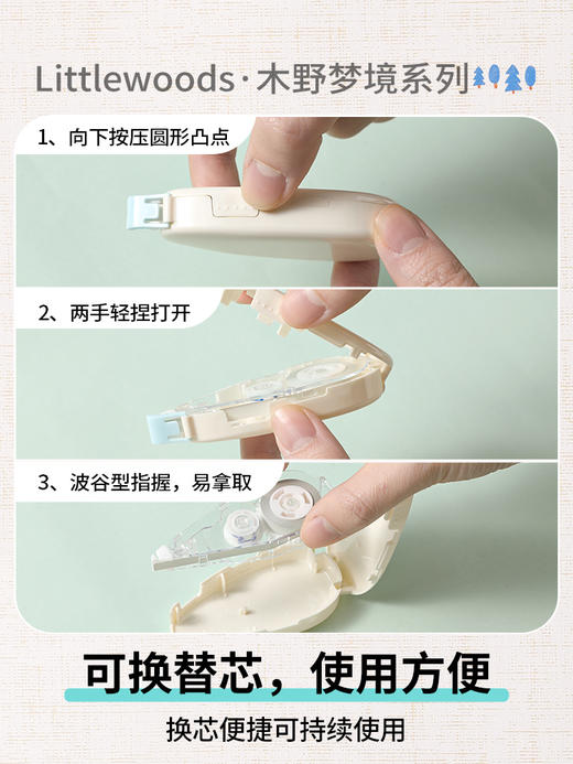 国誉Littlewoods 木野梦境系列改修正带 商品图4