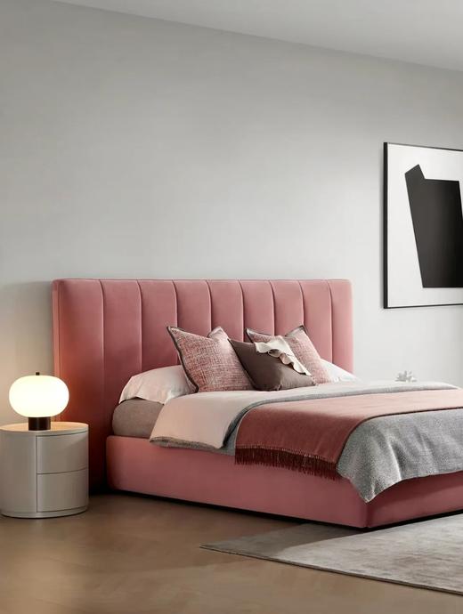 琴键 床 | 皮布面料可选，详询客服 商品图3