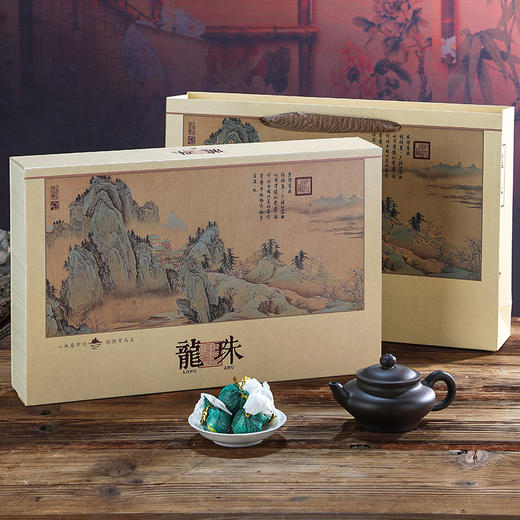【云南普洱茶】生茶古树茶 龙珠茶叶高档礼盒装 小沱茶400g 端午节 父亲节送礼礼盒 商品图3