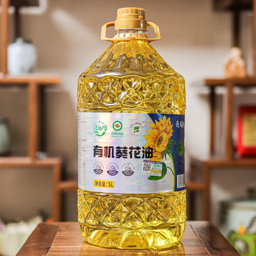 有机葵花籽油5L 商品图1