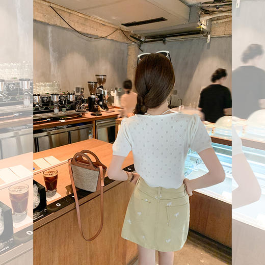 <曾小咸推荐>微信粉丝秒杀专场 仅此今天 活动结束下架  【清甜少女】杏色蝴蝶结半身裙 日常159.99 立降90 元 今天秒杀价69.99！！ 商品图4