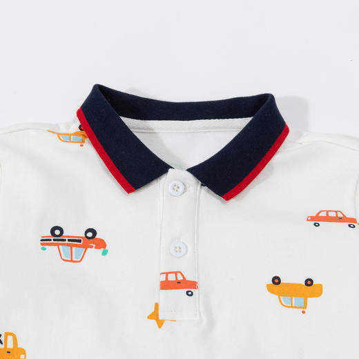 贝贝怡童装儿童套装2024新款夏季薄款男童t恤短裤男宝宝短袖夏装ZB2DT108 商品图1