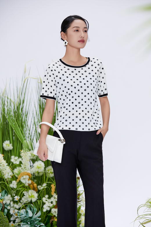 5F 𝐒𝐇𝐄𝐍𝐆𝐘𝐔𝐙𝐇𝐔声雨竹 针织衫 商品图0