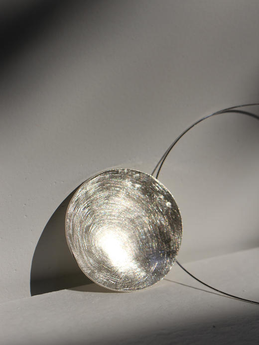 AWU｜大P-NL 银 Petal Necklace 50mm [ 瓣 项链  ] 商品图1