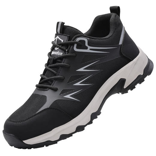 蓝鸥盾劳保鞋男防砸防刺安全鞋欧标钢头实心MD底工作鞋四季款 商品图5