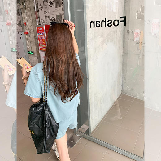 <曾小咸推荐> 【港岛落日】衬衣+裙裤 商品图4