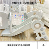 贝易大自然围栏宝宝游戏防护栏室内家用宝宝1-2-3玩具折叠滑梯家庭小型儿童乐园 商品缩略图7