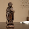 清 紫檀木雕释迦摩尼佛像 商品缩略图0