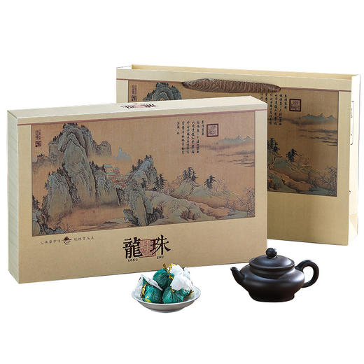 【云南普洱茶】生茶古树茶 龙珠茶叶高档礼盒装 小沱茶400g 端午节 父亲节送礼礼盒 商品图4