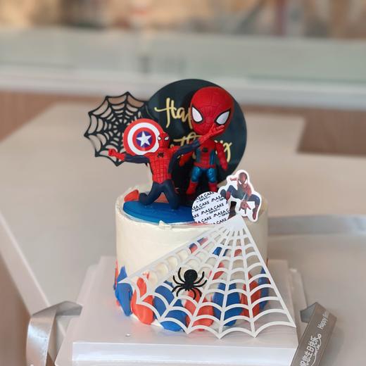 【蜘蛛侠主题蛋糕】 商品图0