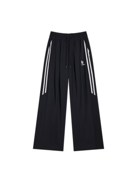 ACEYKYB黄子韬黑白休闲裤2025夏季新款百搭宽松潮流直筒裤子男女