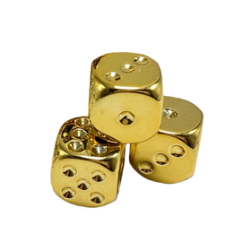 金骰子 圆角 3粒装