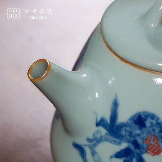 问鼎鼎青青花 高石瓢壶（榴火） 商品图1
