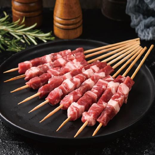 餐时原切牛肉串 400g*2  +  品高 香辣烧烤撒料100g 商品图1