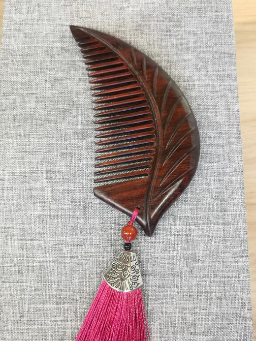 叶子°小叶紫檀梳 商品图1