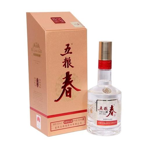 五粮春 52度浓香型白酒 500ml/盒 商品图0